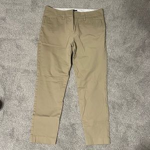 Worthington Khaki Size 4 Slim Ankle Dress Pants